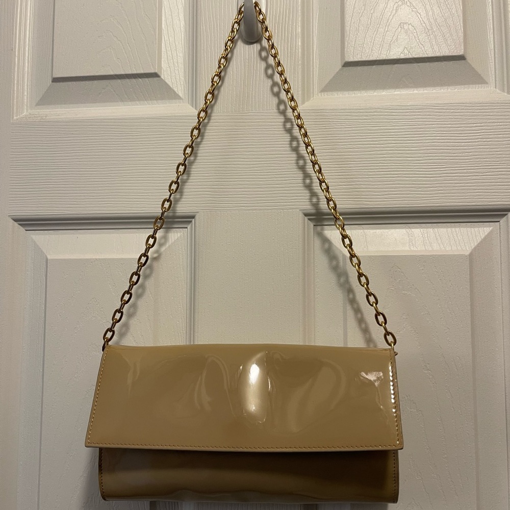 Bloomingdale’s Shoulder Bag with Chain Strap